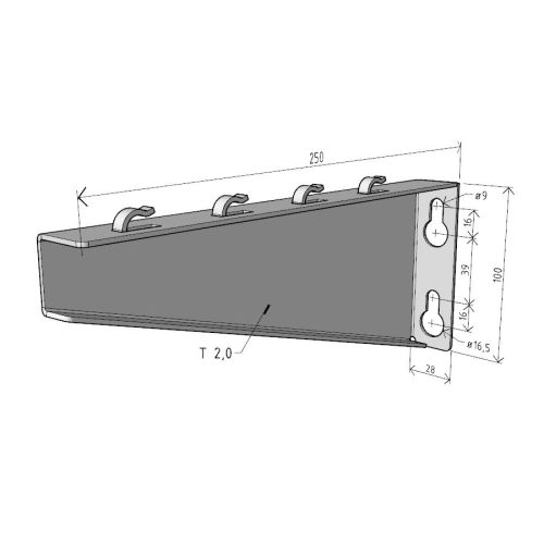 Nosník Arkys Merkur 2 NZM 250 GZ ARK-215025