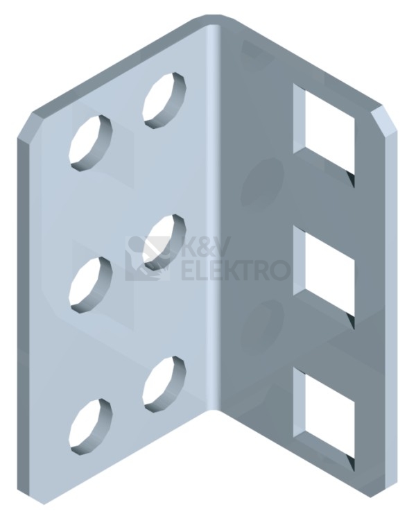 Obrázek produktu Držáky svislé lišty OEZ PD-QK-1D pro lištu Š 100mm-PD-QK-100LV... sada 2ks pro QA 0