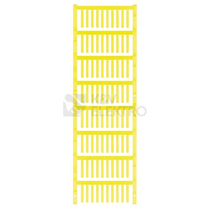 Obrázek produktu Označení vodičů 1,7-2,1mm 21x3,2mm žlutá (400ks) 0