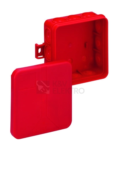 Obrázek produktu Krabice Spelsberg i12 SB-L IP55 85x85x37mm červená VDE UL94 33271201 0
