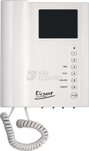 Obrázek produktu VIDEOTELEFON ELEGANT BILA 4FP 211 04.201 0