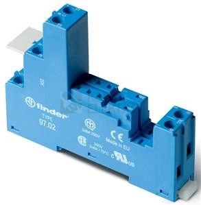 Obrázek produktu Patice Finder 97.02 pro relé 46 1P/2P 8A 0