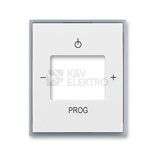 ABB Audio World kryt zesilovače s tunerem FM bílá/ledová šedá 3299E-A40200 04