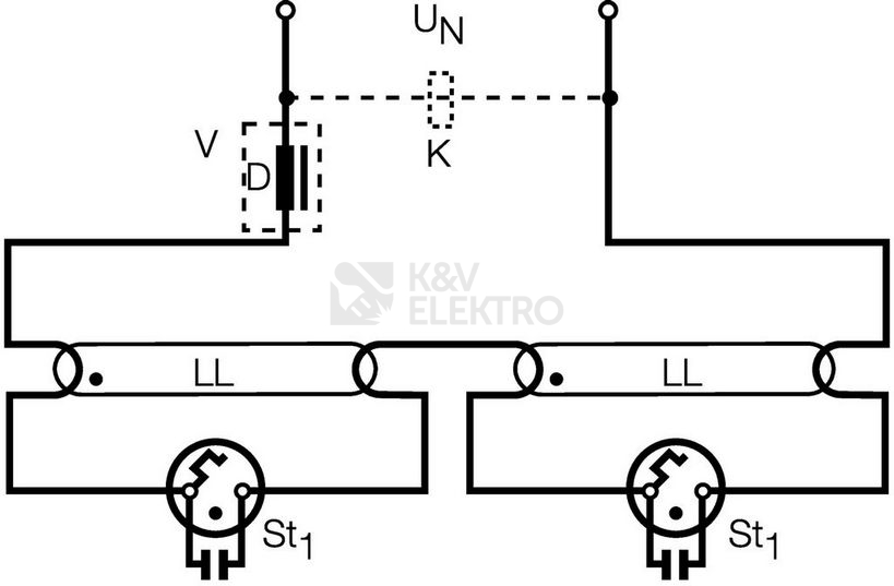 Obrázek produktu Startér OSRAM ST151 SERIAL L4...22W LONGLIFE 3