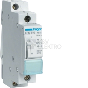 Obrázek produktu Impulzní relé hager EPN510 1NO 16A/230/110V 0