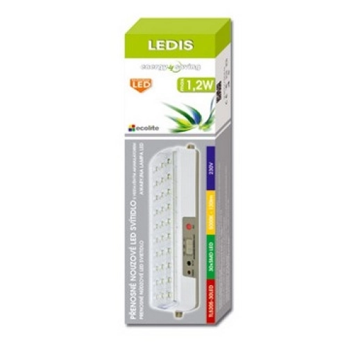 Přenosné nouzové svítidlo Ecolite LEDIS TL5205-30LED 5h (obrázek 5)