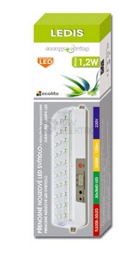 Obrázek produktu  Přenosné nouzové svítidlo Ecolite LEDIS TL5205-30LED 5h 1