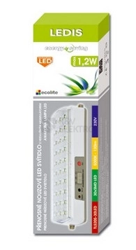Obrázek produktu Přenosné nouzové svítidlo Ecolite LEDIS TL5205-30LED 5h 1