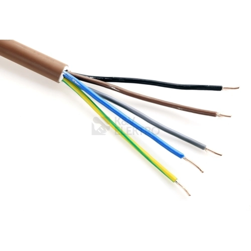 Kabel 1-CxKH-V-J P60-R B2CASS1D0 5x1,5 metráž