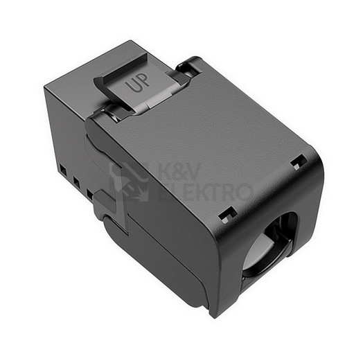 Obrázek produktu  Konektor keystone Solarix SXKJ-5E-UTP-BK-SA CAT5E UTP RJ45 černý 3