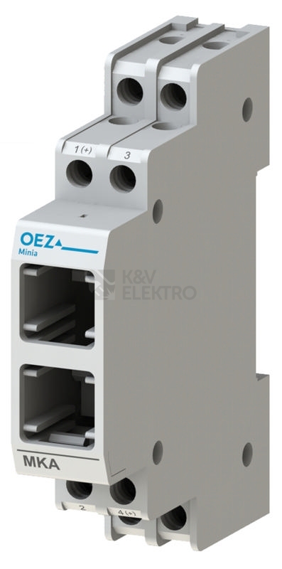 Obrázek produktu Prázdný modul světelného návěstí dvojnásobný OEZ MKA-2 0