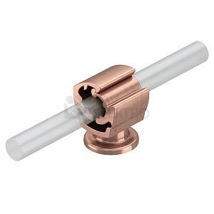 Obrázek produktu Podpěra vedení OBO 177 20 CU výška=20mm poměděný 5207746 0
