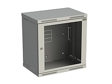 Nástěnný datový rozvaděč 19" výška 12U (621mm) H=400mm Š=600mm šedý Solarix SENSA-12U-64-11-G