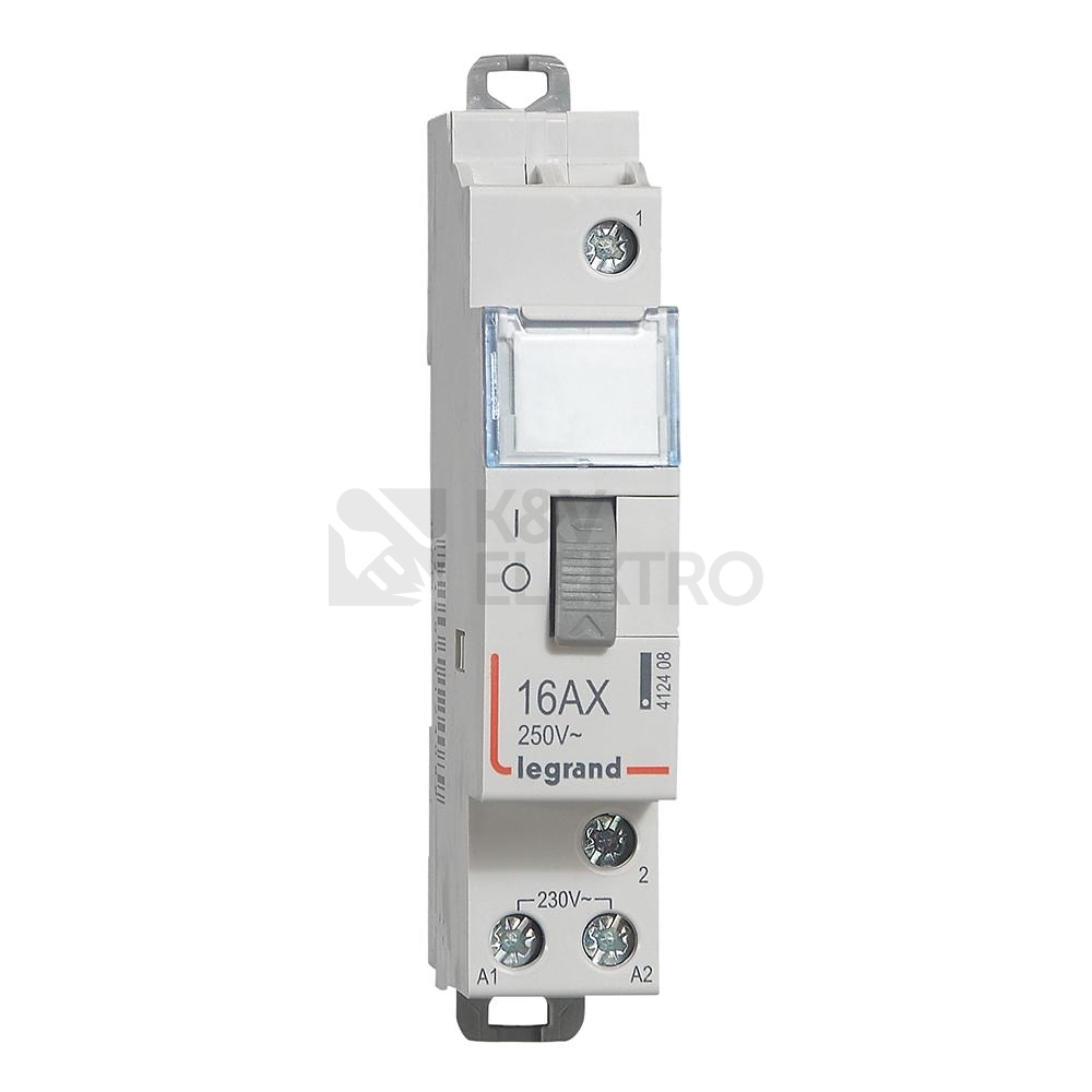 Obrázek produktu Impulzní relé Legrand 412408 1P 1NO 16A 230V
0