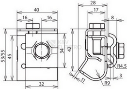 Obrázek produktu OKAPOVA SVORKA FEZN 339050 1