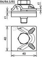 Obrázek produktu SVORKA UNIVRZ. AL 8-10MM 390051 1