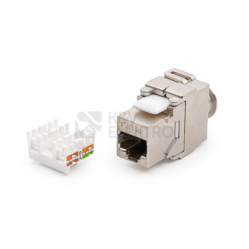 Konektor keystone Keline KEJ-C5E-S-TL RJ45 Cat.5e STP beznástrojový