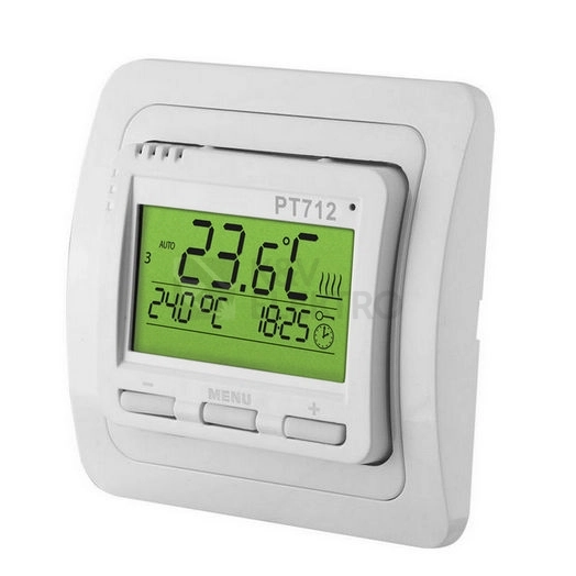 Obrázek produktu Pokojový digitální termostat ELEKTROBOCK PT712 pro podlahové vytápění 0