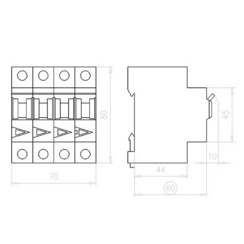 Proudový chránič s jističem EATON mRB6-16/3N/B/003-A 16A 30mA A 120652 (obrázek 3)