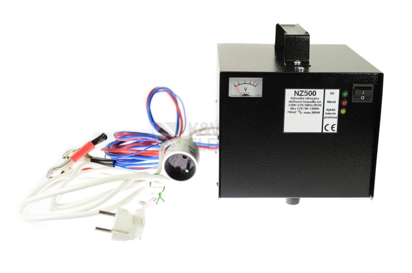 Obrázek produktu Zdroj záložní Ptáček NZ500 pro oběhová čerpadla do 300W 200-240V 0