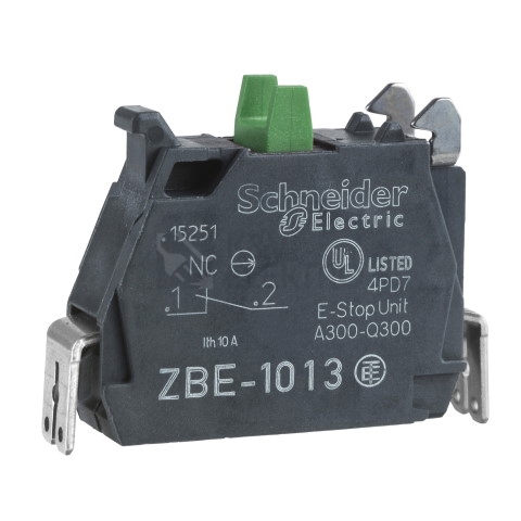 Obrázek produktu Schneider Electric Harmony spínací prvek 1NO ZBE1013 spínací faston 0