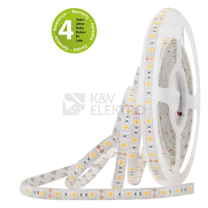 Obrázek produktu LED pásek McLED 12V teplá bílá š=10mm IP54 14,4W/m 60LED/m SMD5050 ML-121.607.60.0 2