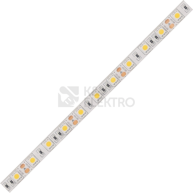 Obrázek produktu LED pásek McLED 12V teplá bílá š=10mm IP54 14,4W/m 60LED/m SMD5050 ML-121.607.60.0 2
