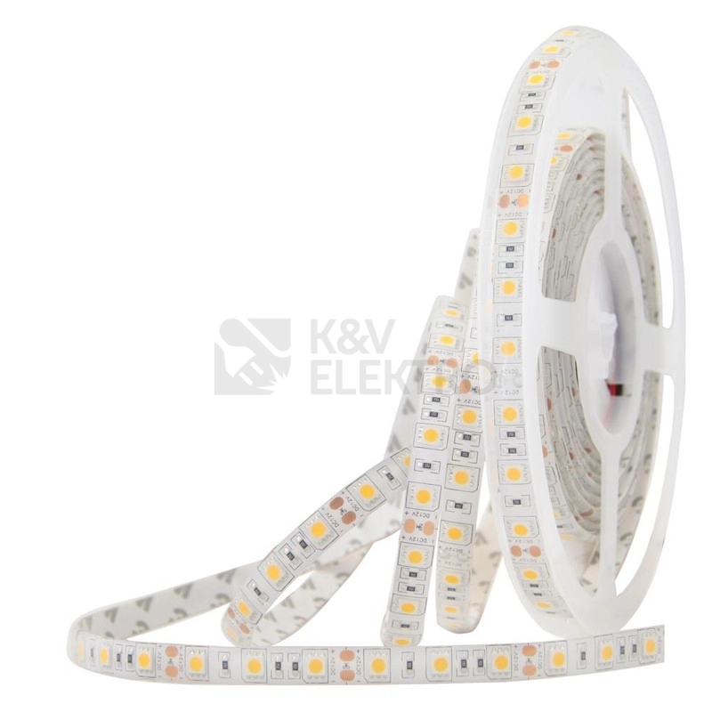 Obrázek produktu LED pásek McLED 12V teplá bílá š=10mm IP54 14,4W/m 60LED/m SMD5050 ML-121.607.60.0 5