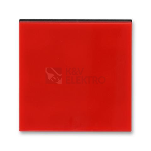 Obrázek produktu ABB Levit kryt vypínače červená/kouřová černá 3559H-A00651 65 0
