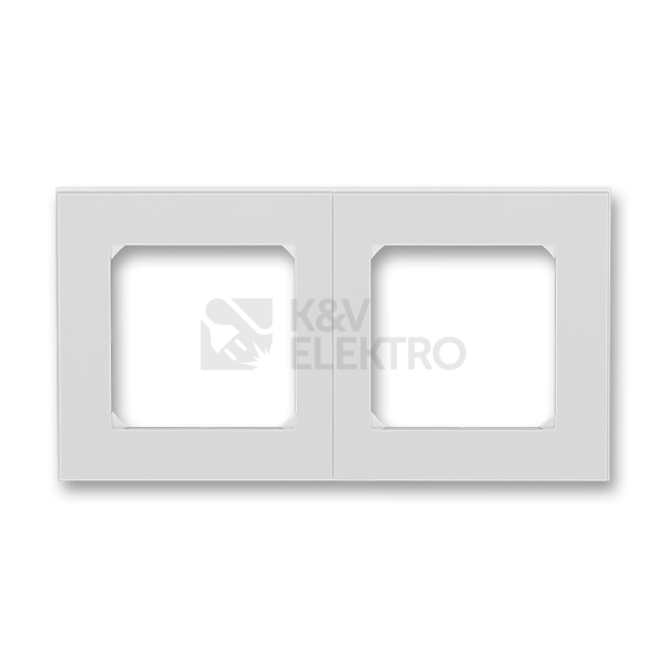 Obrázek produktu ABB Levit dvojrámeček šedá/bílá 3901H-A05020 16 0