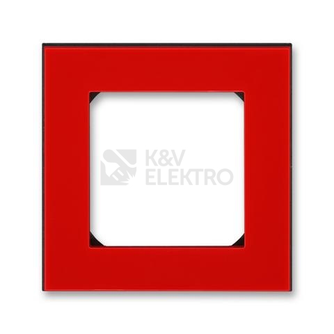 Obrázek produktu ABB Levit rámeček červená/kouřová černá 3901H-A05010 65 0