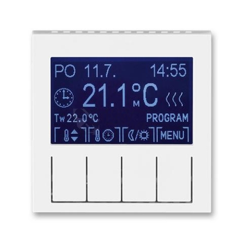 ABB Levit termostat pokojový bílá/ledová bílá 3292H-A10301 01 programovatelný