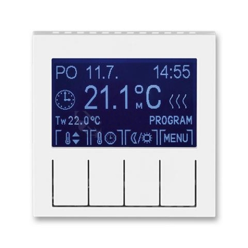 ABB Levit termostat pokojový bílá/bílá 3292H-A10301 03 programovatelný