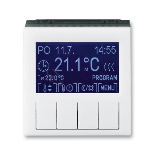 ABB Levit termostat pokojový bílá/kouřová černá 3292H-A10301 62 programovatelný