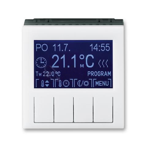 Obrázek produktu ABB Levit termostat pokojový bílá/kouřová černá 3292H-A10301 62 programovatelný 0