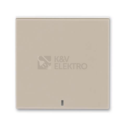 Obrázek produktu ABB Levit kryt vypínače macchiato/bílá 3559H-A00653 18 s průzorem 0