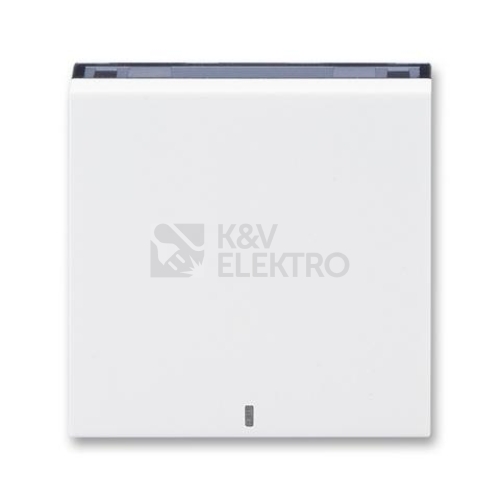 ABB Levit kryt vypínače bílá/kouřová černá 3559H-A00653 62 s průzorem