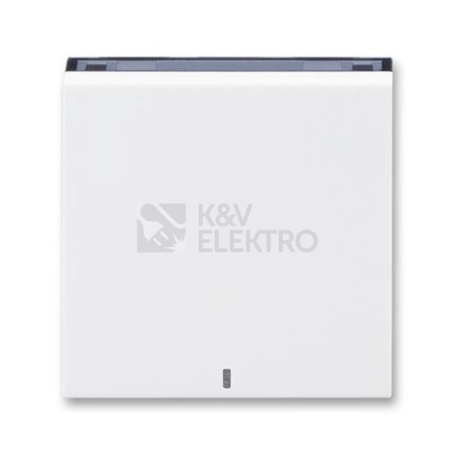 ABB Levit kryt vypínače bílá/kouřová černá 3559H-A00653 62 s průzorem