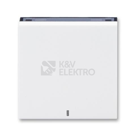 Obrázek produktu ABB Levit kryt vypínače bílá/kouřová černá 3559H-A00653 62 s průzorem 0