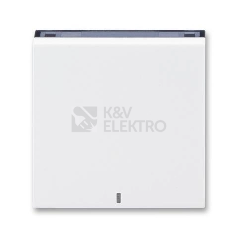 Obrázek produktu ABB Levit kryt vypínače bílá/kouřová černá 3559H-A00653 62 s průzorem 0