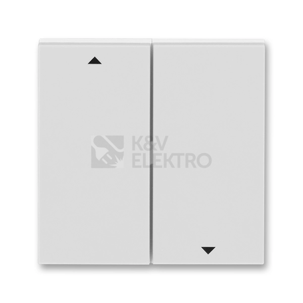 Obrázek produktu ABB Levit kryt spínače žaluziového šedá/bílá 3559H-A00662 16 0