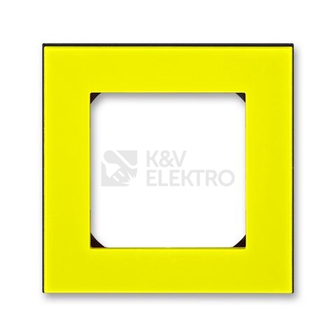 Obrázek produktu ABB Levit rámeček žlutá/kouřová černá 3901H-A05010 64 0