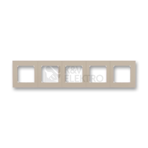 ABB Levit pětirámeček macchiato/bílá 3901H-A05050 18