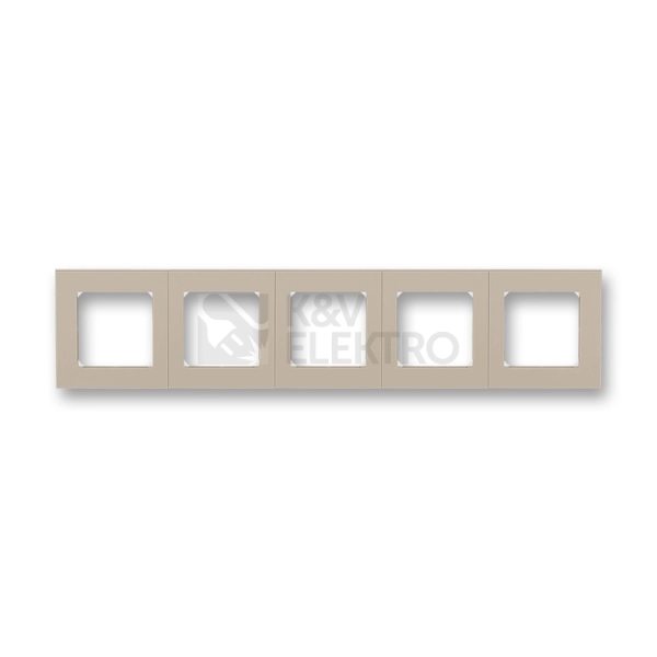 Obrázek produktu ABB Levit pětirámeček macchiato/bílá 3901H-A05050 18 0