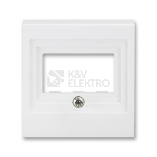 ABB Levit kryt zásuvky bílá 5014H-A00040 03 pro HDMI, USB, VGA nebo reprozásuvku