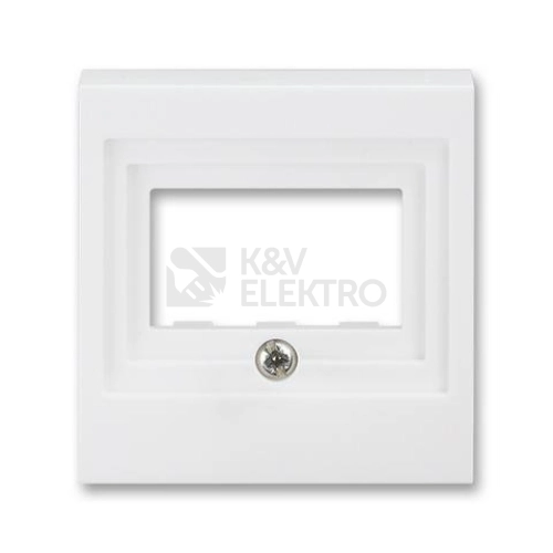 ABB Levit kryt zásuvky bílá 5014H-A00040 03 pro HDMI, USB, VGA nebo reprozásuvku