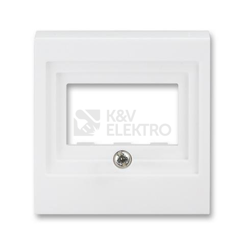 Obrázek produktu ABB Levit kryt zásuvky bílá 5014H-A00040 03 pro HDMI, USB, VGA nebo reprozásuvku 0