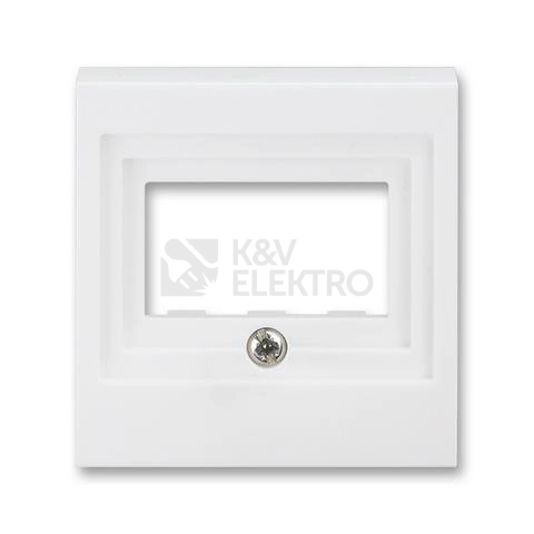 Obrázek produktu ABB Levit kryt zásuvky bílá 5014H-A00040 03 pro HDMI, USB, VGA nebo reprozásuvku 0