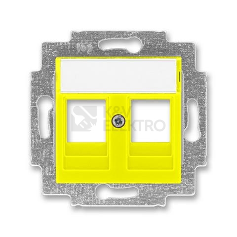 Obrázek produktu ABB Levit kryt datové zásuvky žlutá 5014H-A01018 64 0
