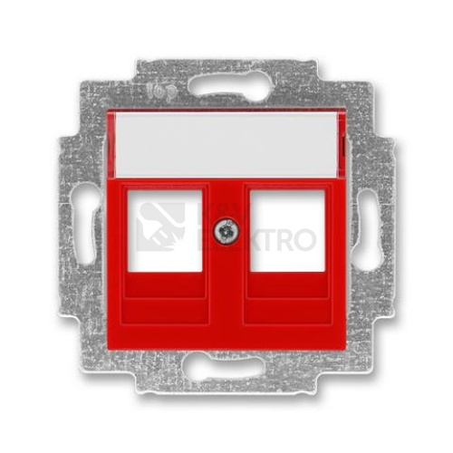 ABB Levit kryt datové zásuvky červená 5014H-A01018 65